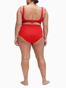Calvin Klein Demi Bralette Plus Size High Risk Red Bikini top