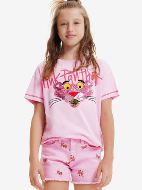 Desigual Pink Panther Kinder T-shirt