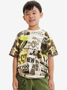 Desigual Negro Kinder T-shirt