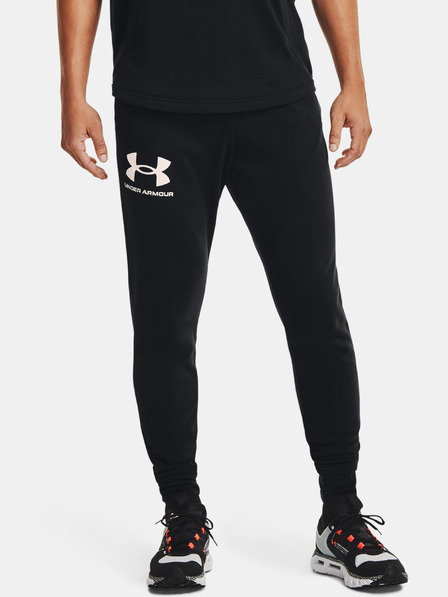 Under Armour RIVAL TERRY JOGGER - černá Trainingsbroek