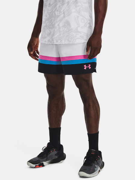 Under Armour UA Baseline Woven Short II-WHT Shorts