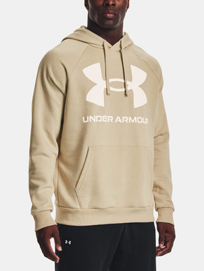 Under Armour UA Rival Fleece Big Logo HD-BRN Sweatshirt