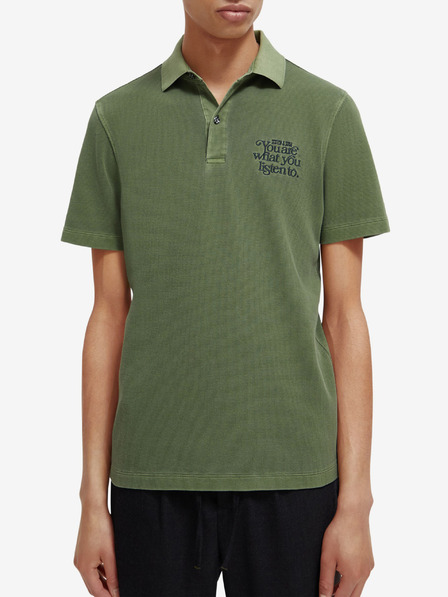 Scotch & Soda Garment Dye Poloshirt