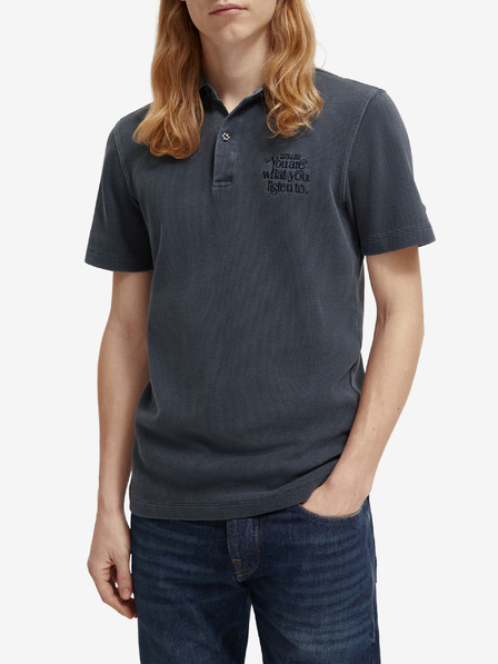 Scotch & Soda Garment Dye Poloshirt