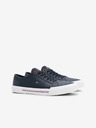 Tommy Hilfiger Core Corporate Vulc Leather Sneakers